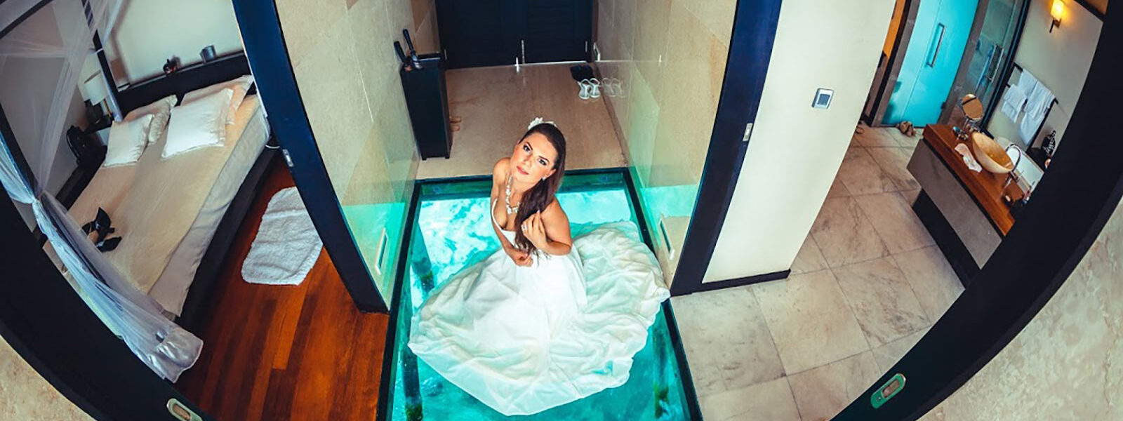 Discover the Magic of a Maldives Hut and Water Villa with Glass Floor