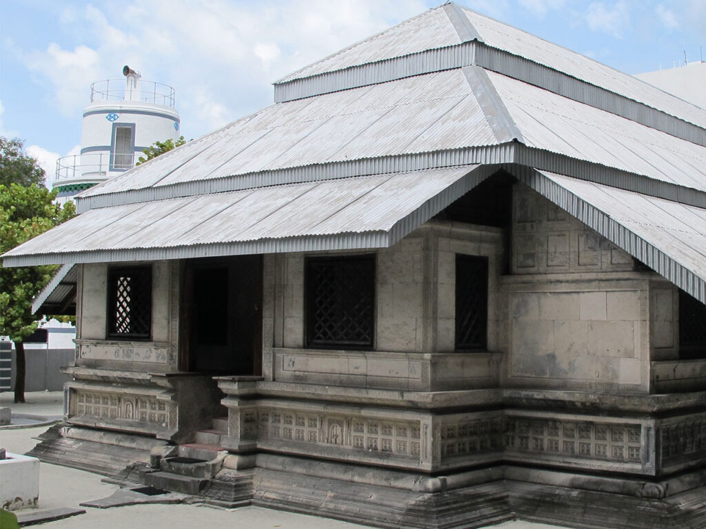 Old Friday Mosque in Maldives Capital City