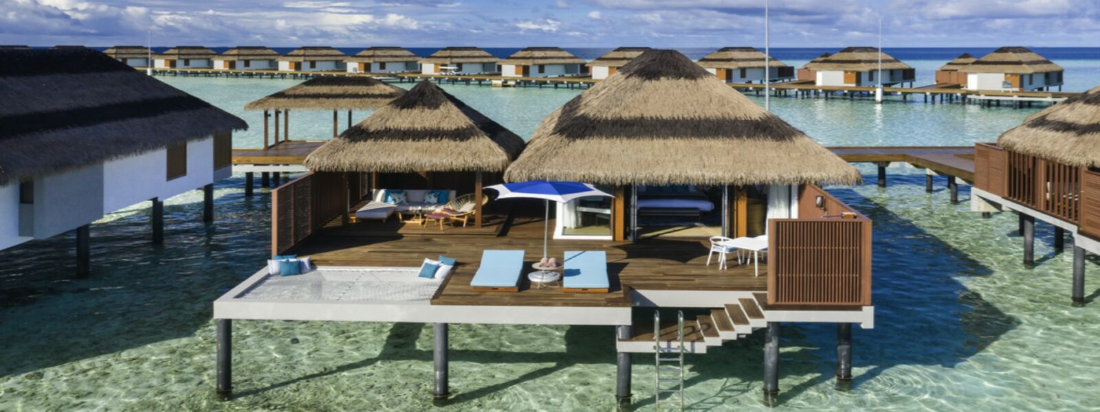 Experience Pure Bliss in a Maldives Water Villa with Hammock Over Water